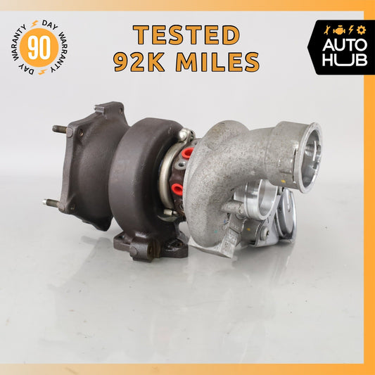 08-18 Porsche Cayenne 958 Turbo 4.8L Left Side Turbocharger Turbo Charger OEM - photo 1