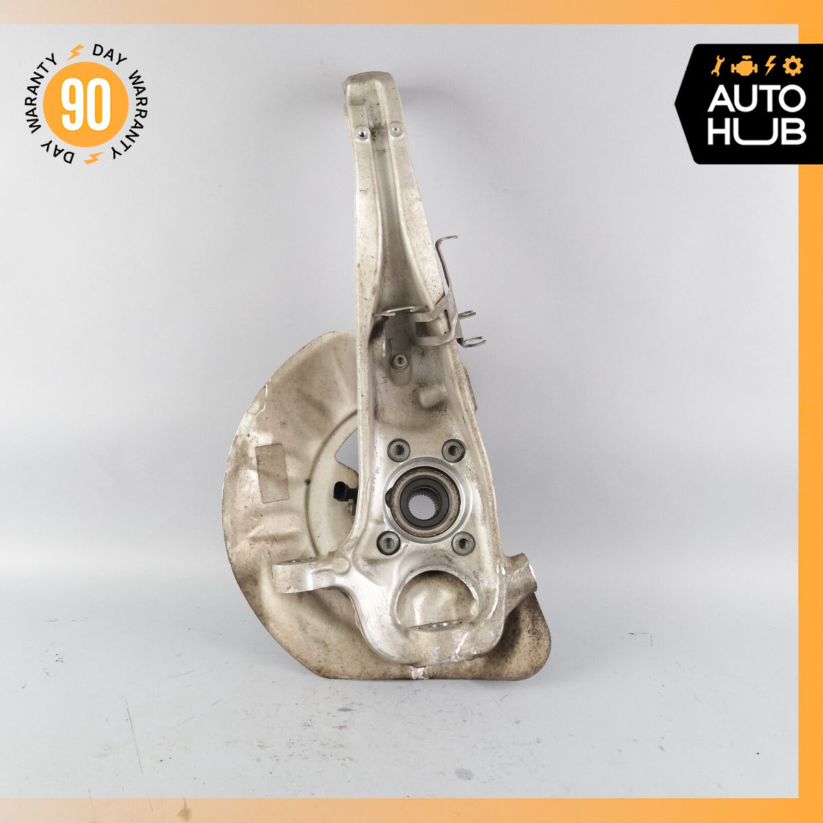 11-18 Porsche Cayenne 958 Hybrid S Front Left Driver Knuckle Spindle OEM - photo 9