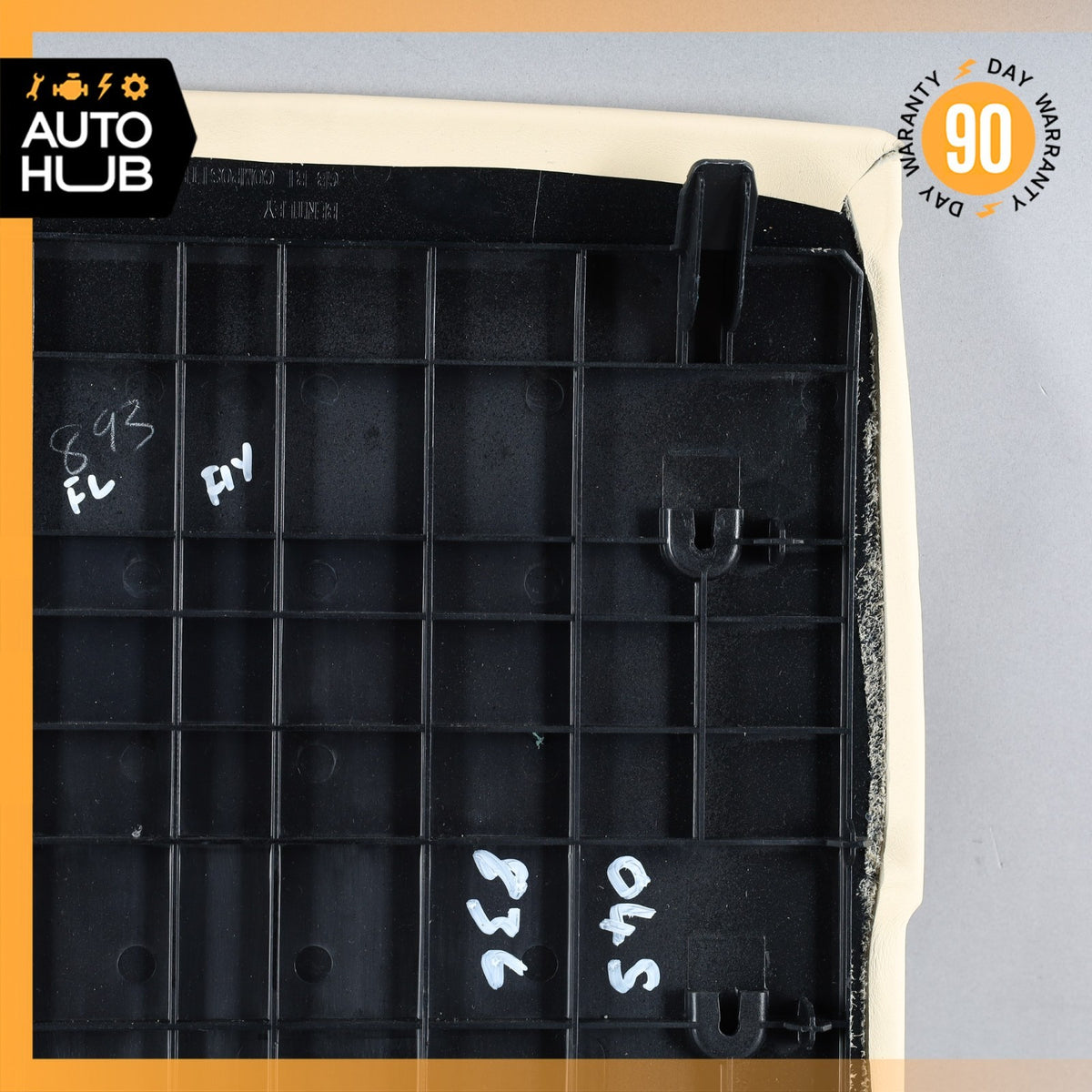 Bentley Flying Spur Front Left or Right Side Seat Back Cover Panel Beige OEM 40k - photo 9