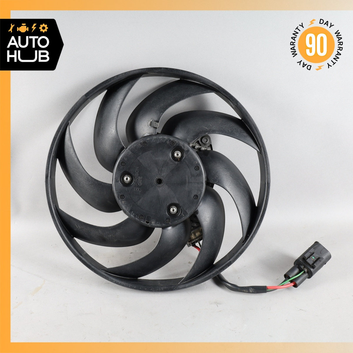 14-21 BMW i3 I01 Hybrid Radiator Cooling Fan Motor 8641949 OEM 88k - photo 3