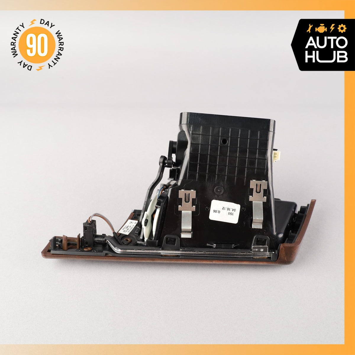 10-13 Mercedes W212 E350 Dashboard Dash AC A/C Air Vent Left Trim Wood OEM 48k - photo 9