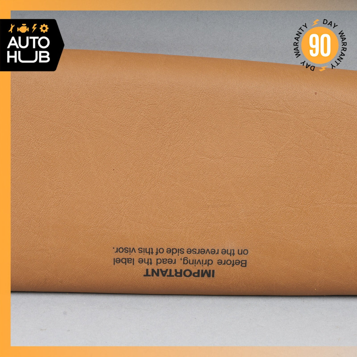 90-02 Mercedes R129 SL320 SL500 500SL Left Side Sun Visor Sunvisor Java OEM - photo 10