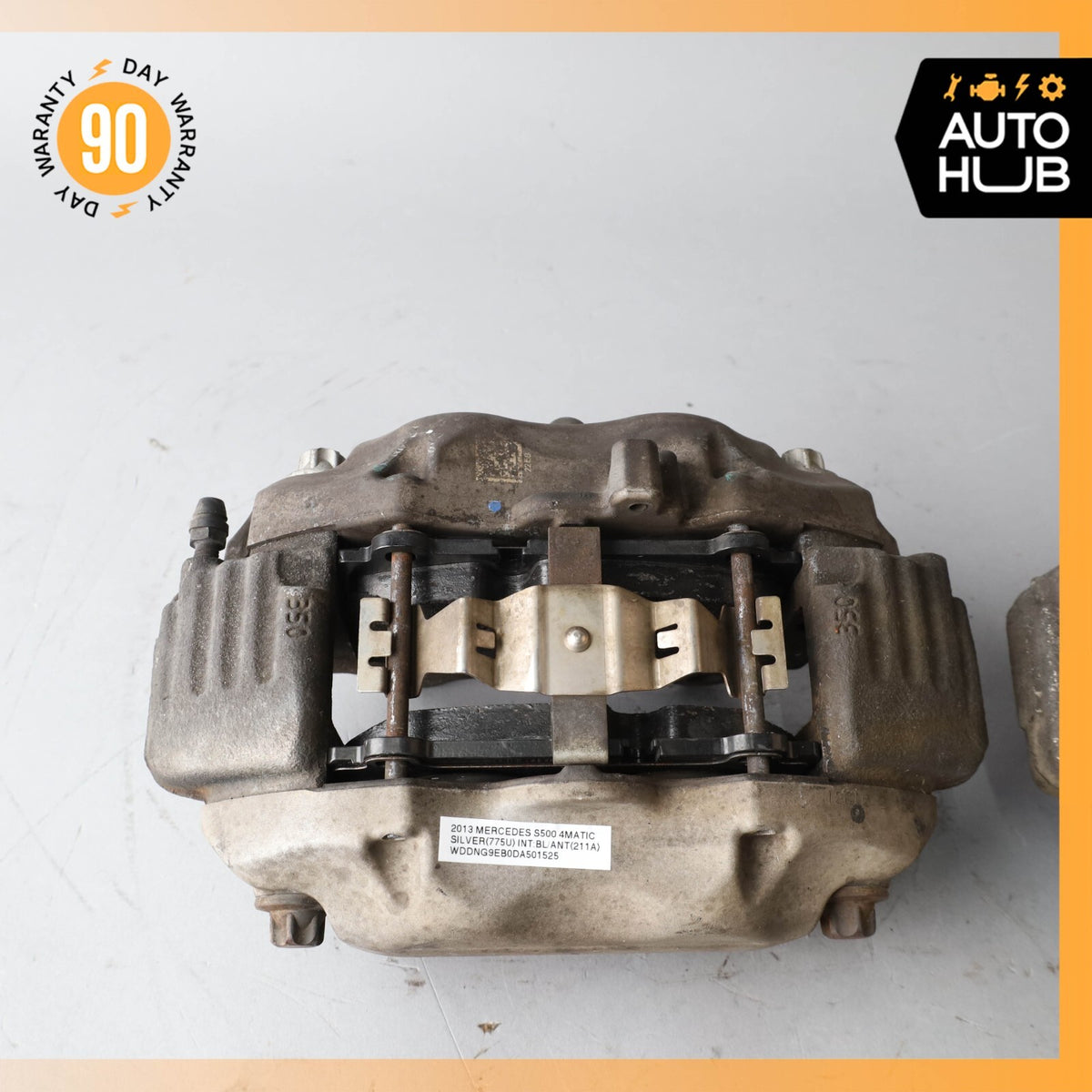 Mercedes W221 S550 CL550 4Matic Front Left & Right Brake Caliper Calipers Set - photo 6