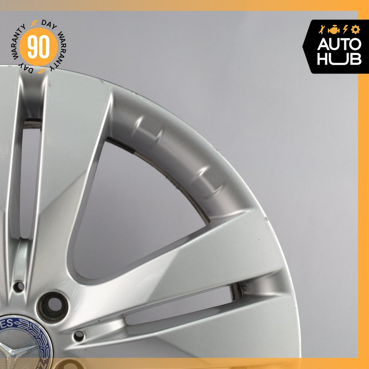 Mercedes X164 GL350 GL450 GL450 8.5 x 20 20" Wheel Rim Silver 1644016002 OEM - photo 3
