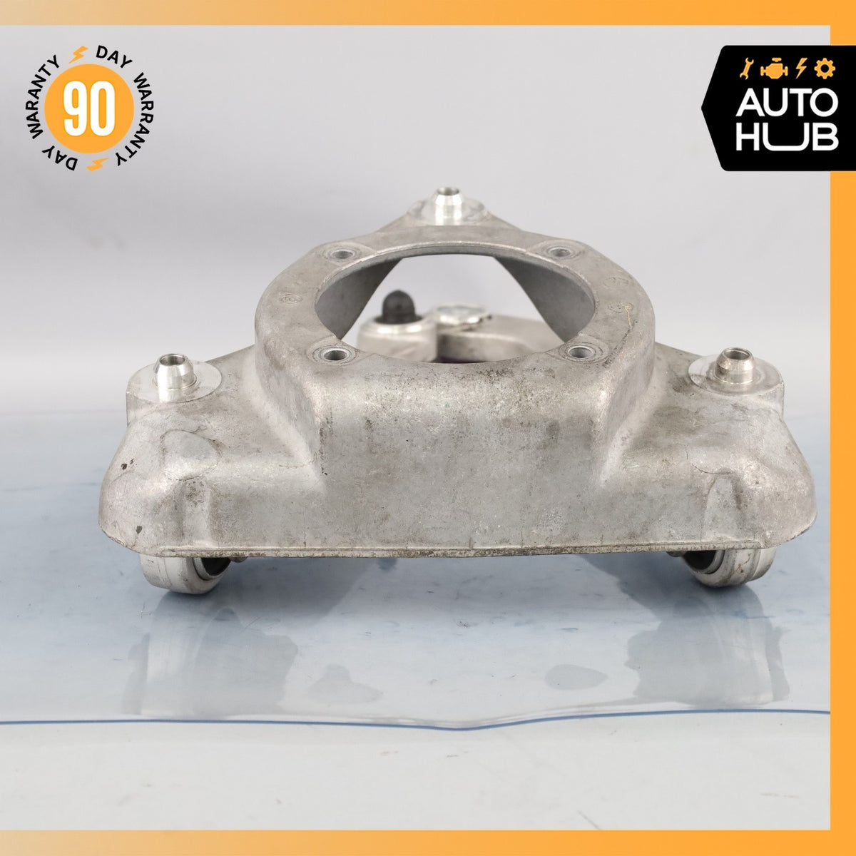 Bentley Continental GT GTC Front Left Shock Strut Mount Bracket w/ Arms OEM 87k - photo 11