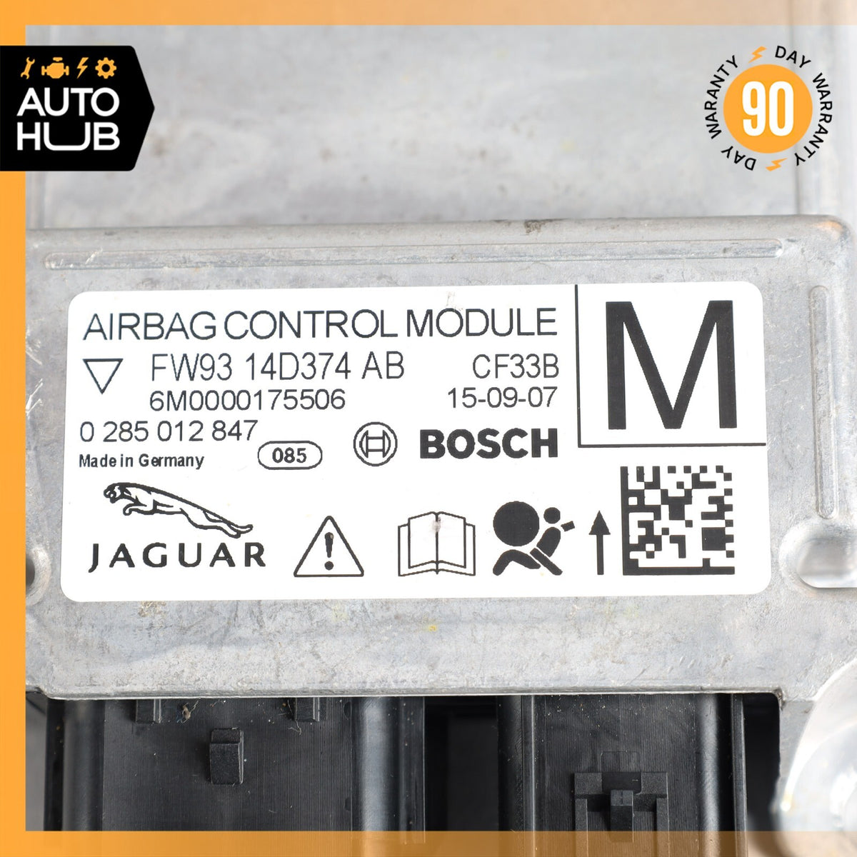 2016 Jaguar X351 XJ XJR Airbag Air Bag SRS Control Module FW9314D374AB OEM 37k - photo 7