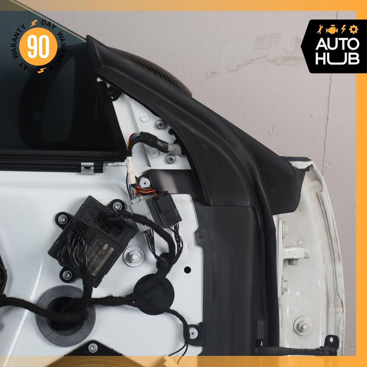 15-24 Jaguar X152 F-Type Coupe Left Driver Door Shell Panel w/ Side Mirror OEM - photo 18