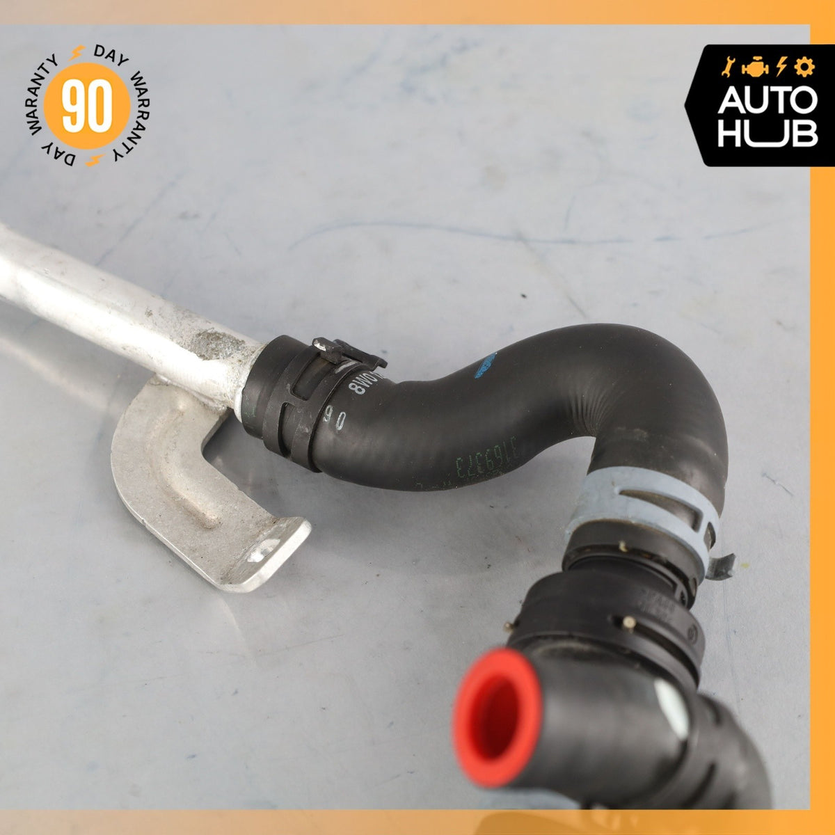 Audi S5 Engine Motor Radiator Coolant Pipe Hose 8W0122449CH OEM - photo 5