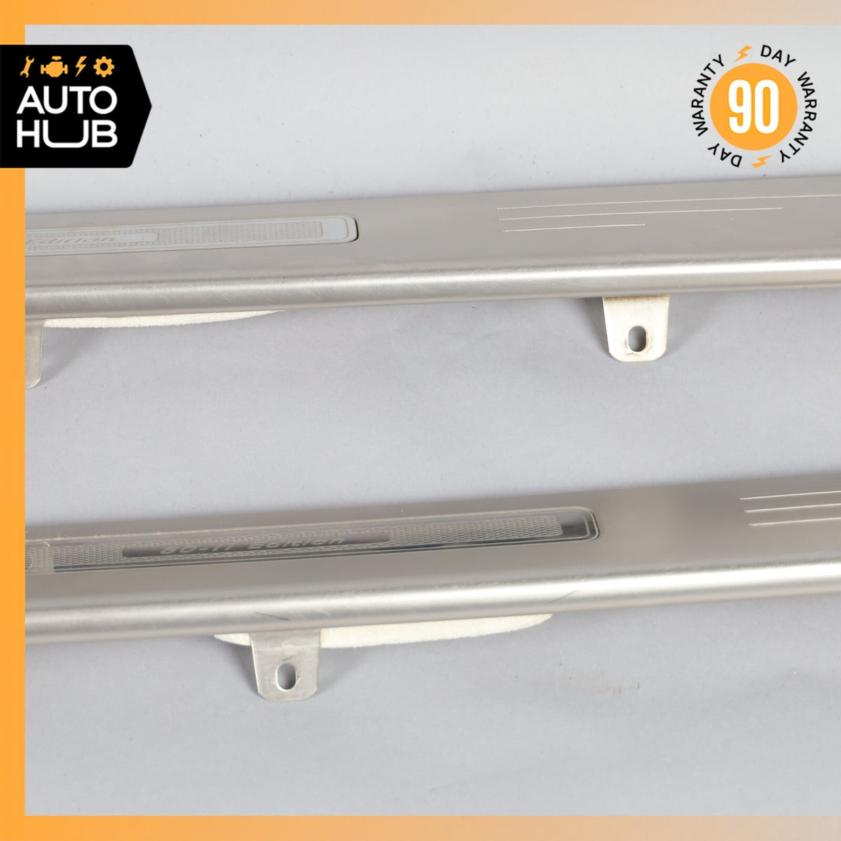 Bentley Continental GTC Left & Right Side Outer Door Step Sill Sills OEM 59k - photo 12