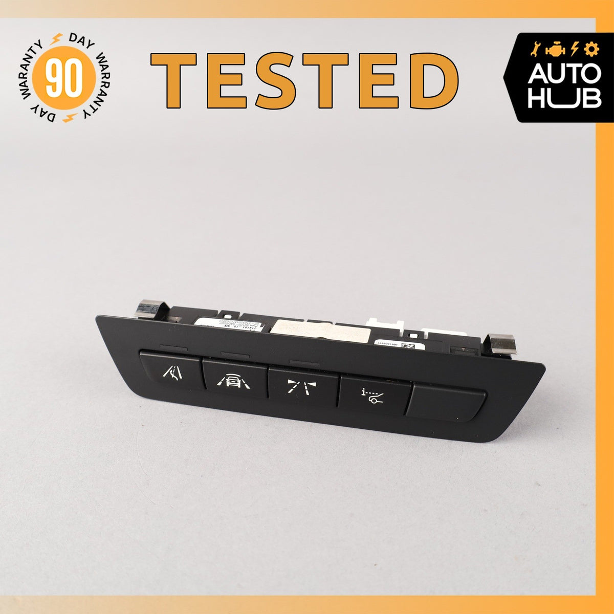 BMW F10 528i M6 650i Dashboard Driver Lane Change Assist Control Switch OEM - photo 1