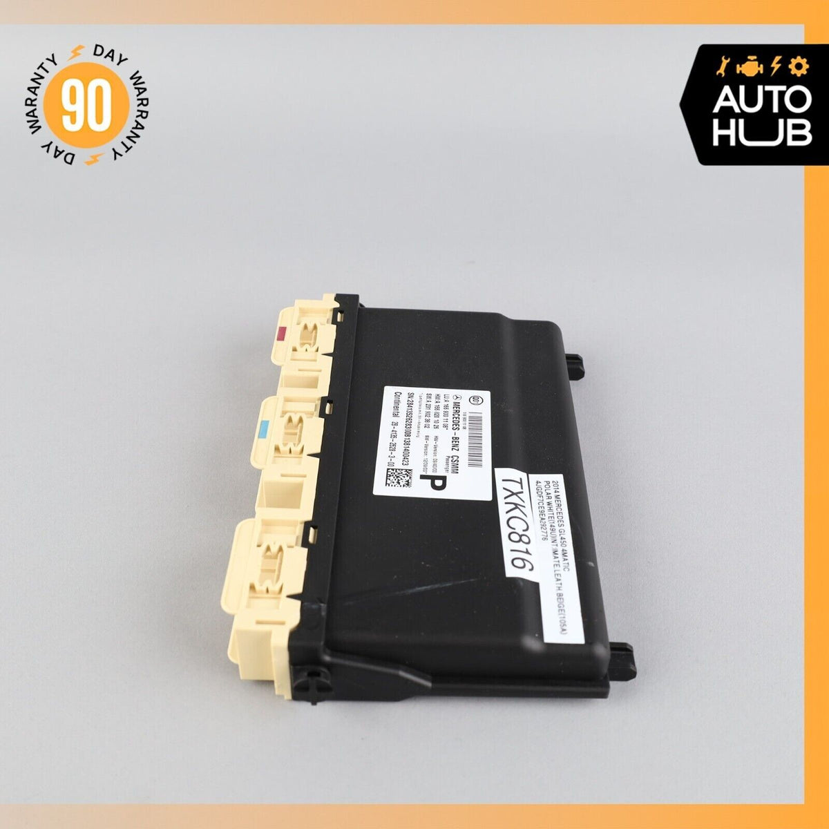 12-20 Mercedes X166 GL450 ML550 GLE43 Seat Control Module Right Side OEM - photo 2