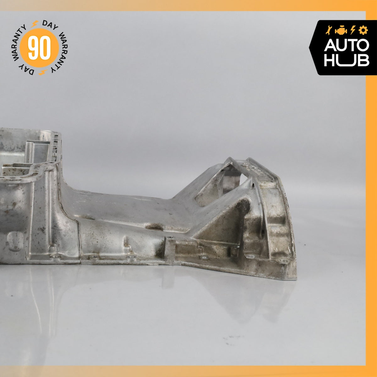92-99 Mercedes W140 CL600 S600 Oil Pan Upper Part 1200103213 OEM - photo 5