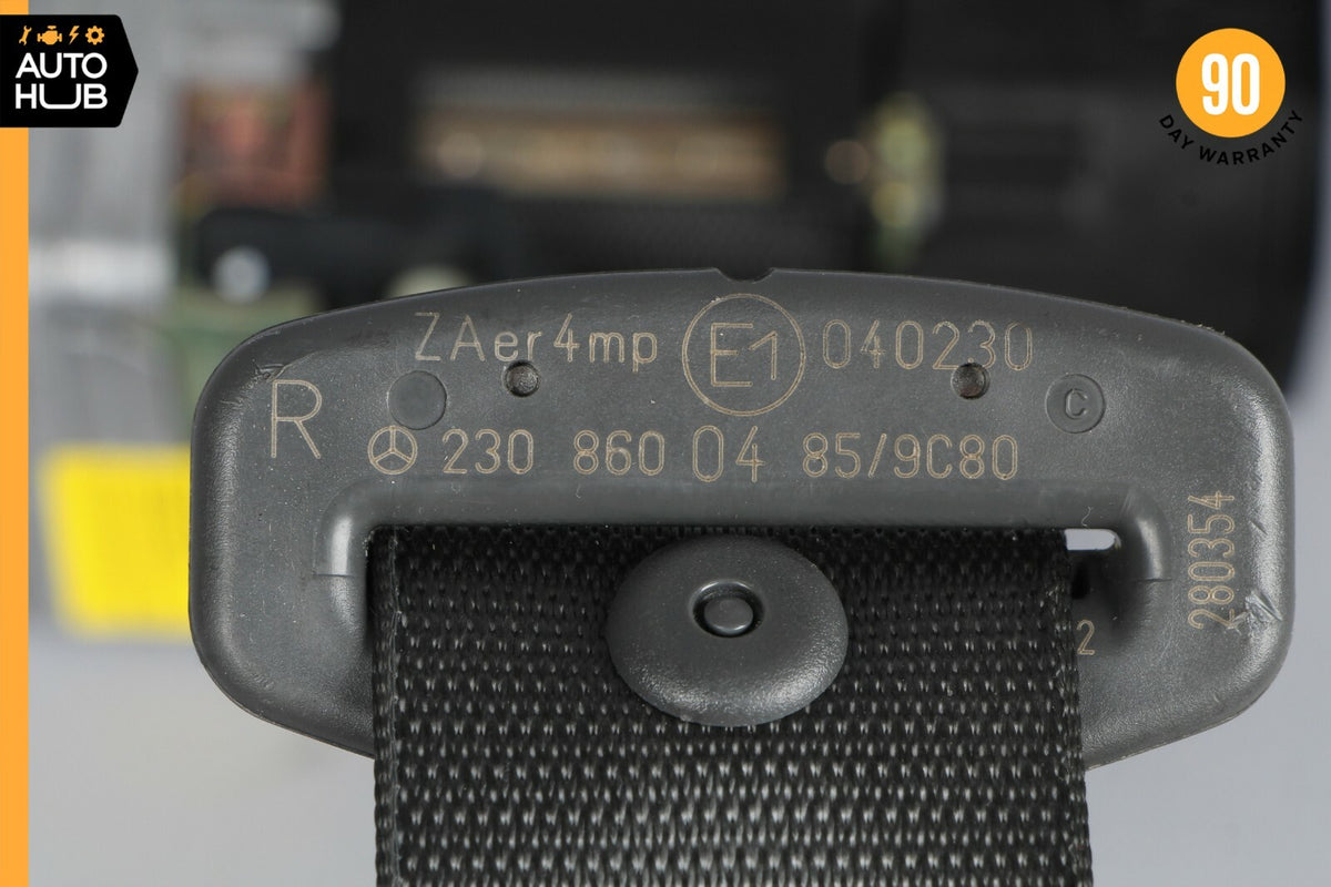 03-06 Mercedes R230 SL500 SL55 AMG Right Side Seatbelt Seat Belt Retractor OEM - photo 10
