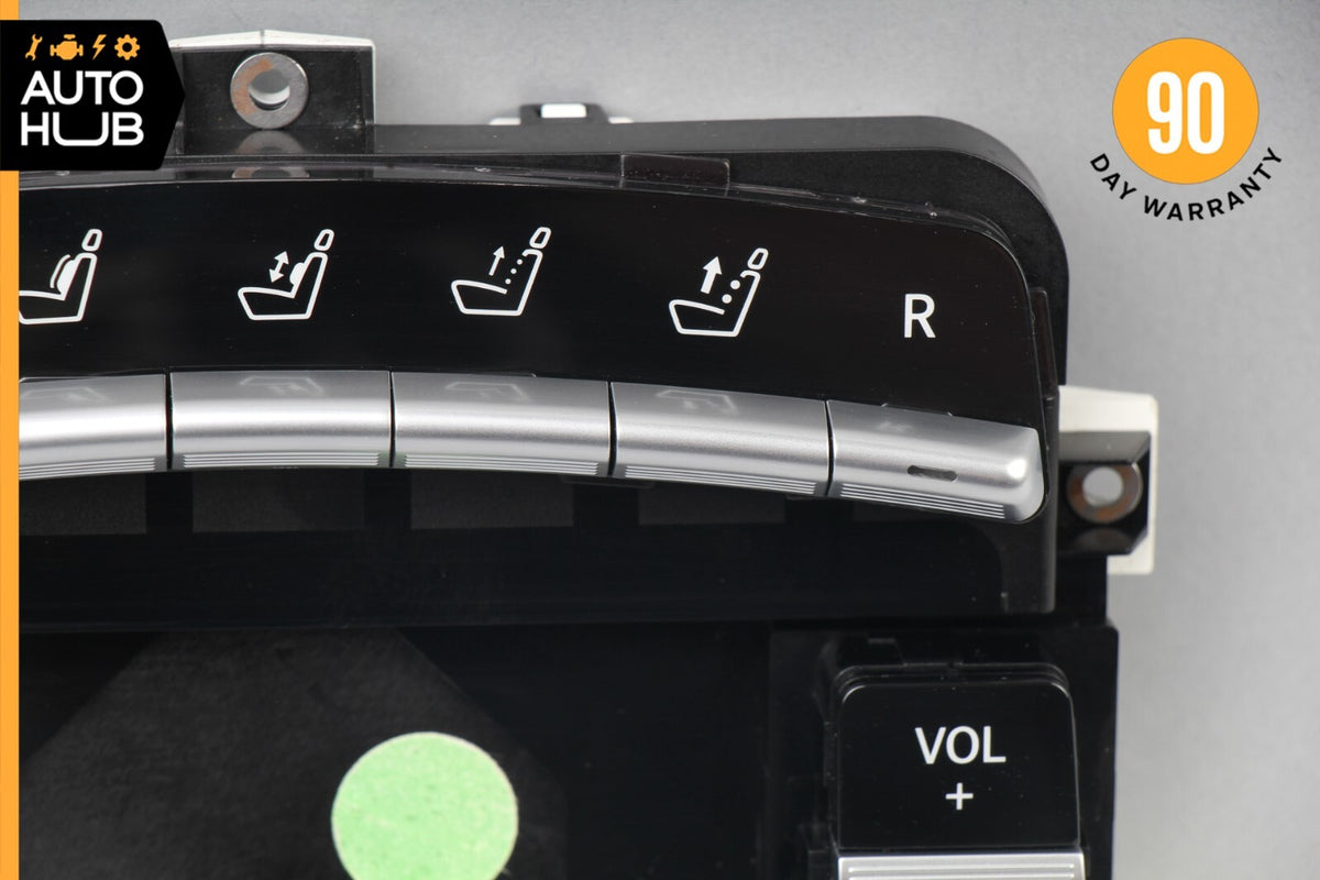 07-09 Mercedes W221 S600 Rear Center Console Multi Function Switch Control OEM - photo 3