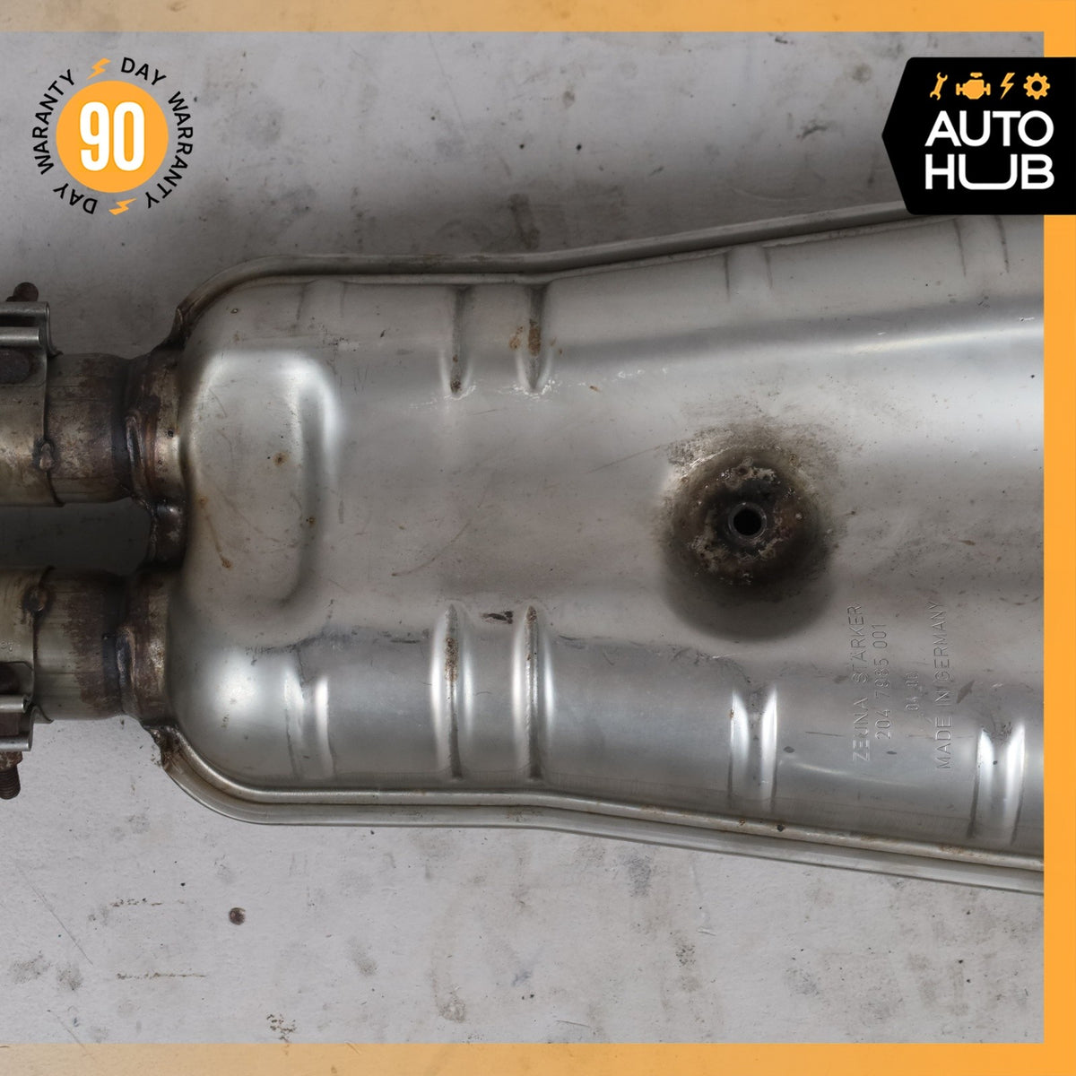99-02 Bentley Arnage 6.8L V8 Exhaust Silencer Resonator Midpipe PJ55315PA OEM - photo 14