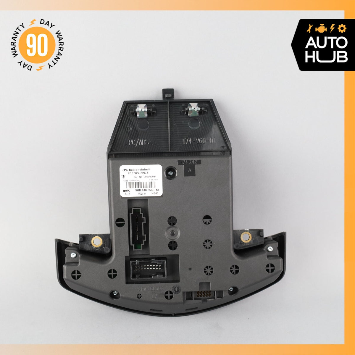 11-14 Porsche Cayenne 958 Turbo Rear Seat Heat Lock Switch Control Panel OEM - photo 7