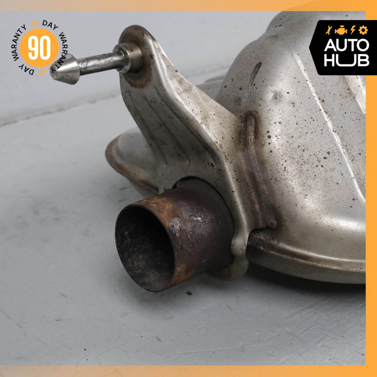 03-06 Porsche Cayenne 955 Turbo S Dual Exhaust Muffler Mufflers Assembly OEM - photo 7