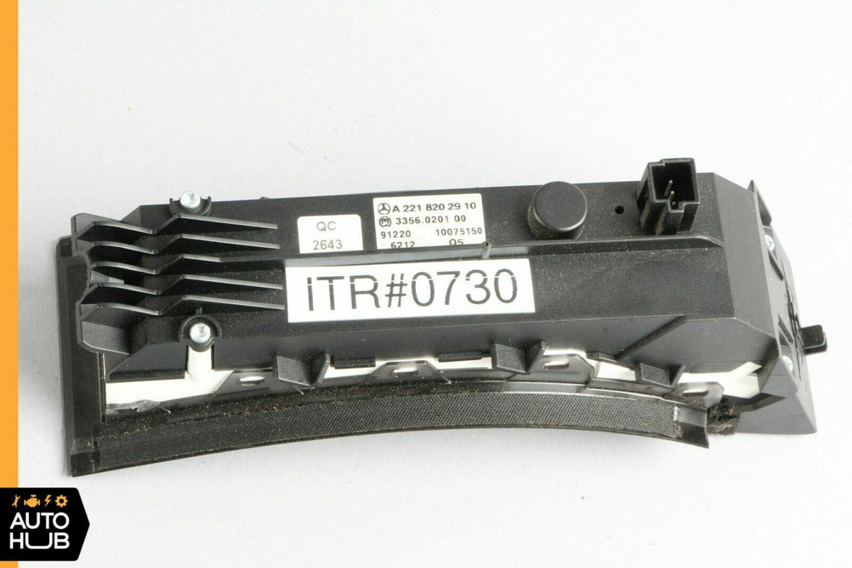 07-14 Mercedes W216 CL550 S550 Dashboard Dash Control Switch Panel 2218202910 - photo 9