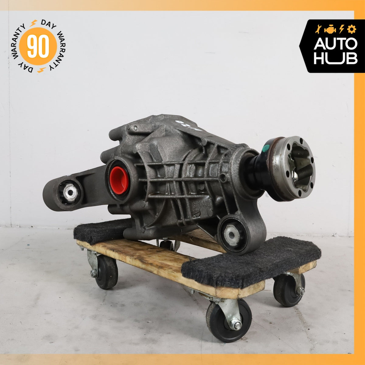 03-06 Porsche Cayenne 955 Turbo 4.5L V8 Rear Differential Diff Axle Carrier OEM - photo 2