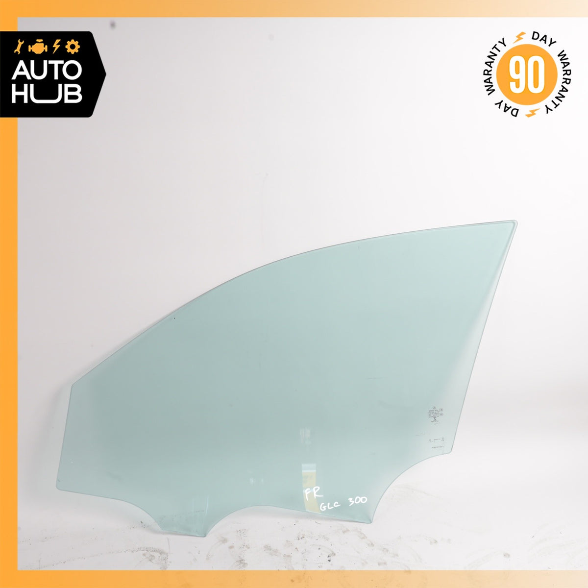 16-22 Mercedes X253 GLC300 Front Right Side Door Window Glass OEM - photo 7