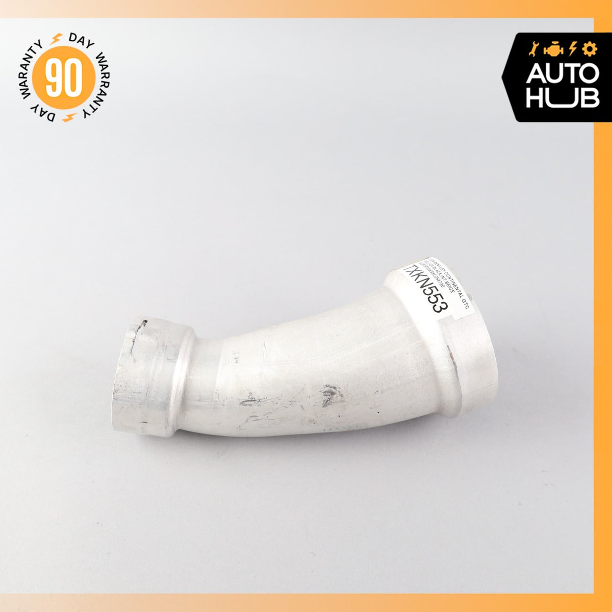 03-12 Bentley Continental GTC GT 6.0L Left Side Air Intake Hose Pipe OEM 63k - photo 2