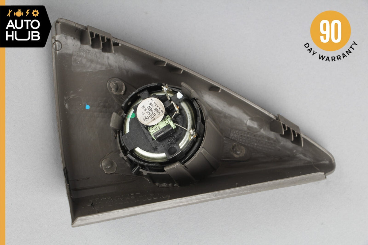 07-09 Mercedes W211 E350 E550 Front Driver Left Side Tweeter Speaker Cover OEM - photo 6