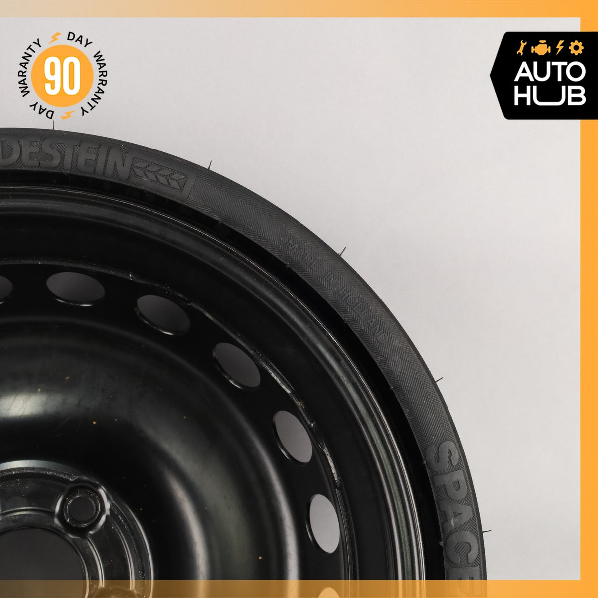 12-20 Mercedes R172 SLC300 SLK350 Donut Spare Tire Wheel Rim 145 70 17" OEM - photo 11