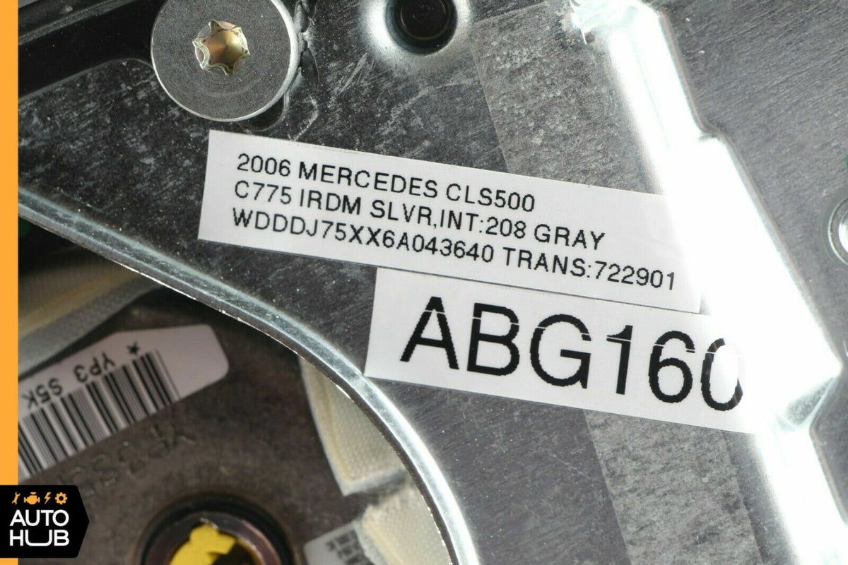 Mercedes W219 CLS500 E350 SL500 Steering Wheel Airbag Air Bag Black OEM - photo 12