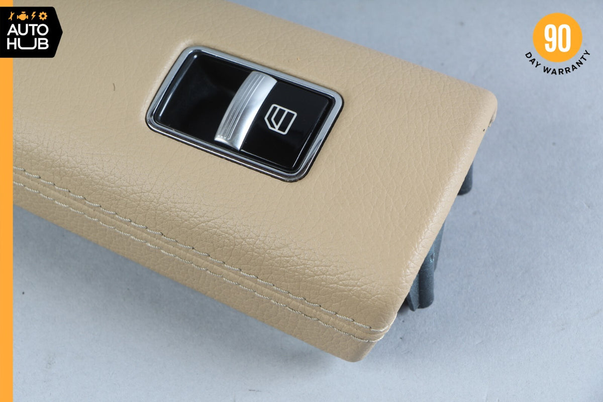 10-13 Mercedes W221 S400 S550 Front Right Side Window Control Switch Beige OEM - photo 2
