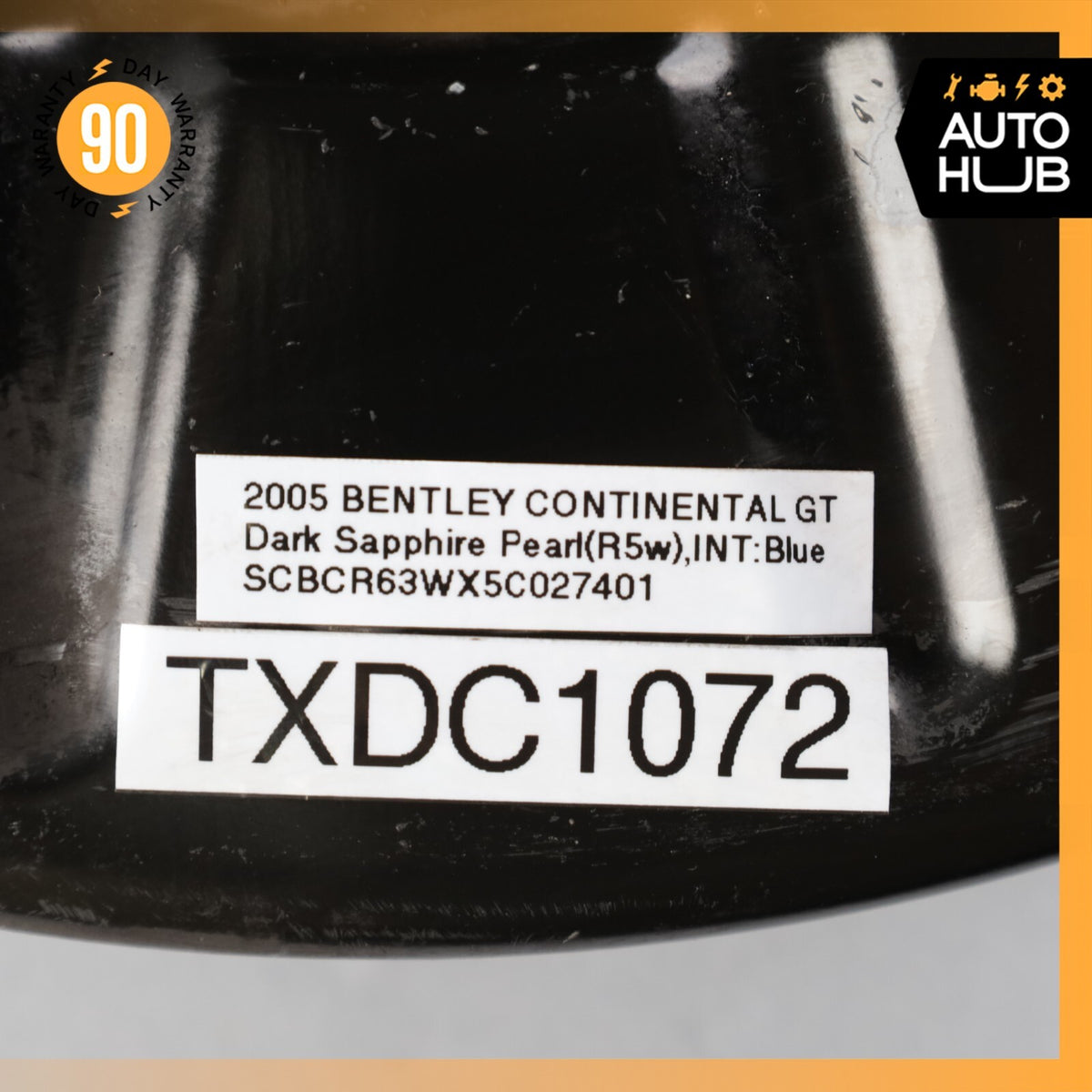 03-07 Bentley Continental GT Coupe Front Right Side Spindle Knuckle Hub OEM 65k - photo 13