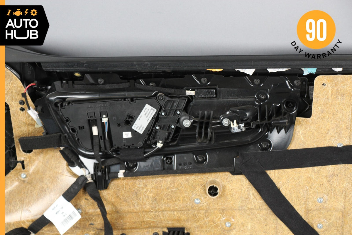 07-10 Mercedes W216 CL600 Front Left Driver Side Interior Door Panel Black OEM - photo 11