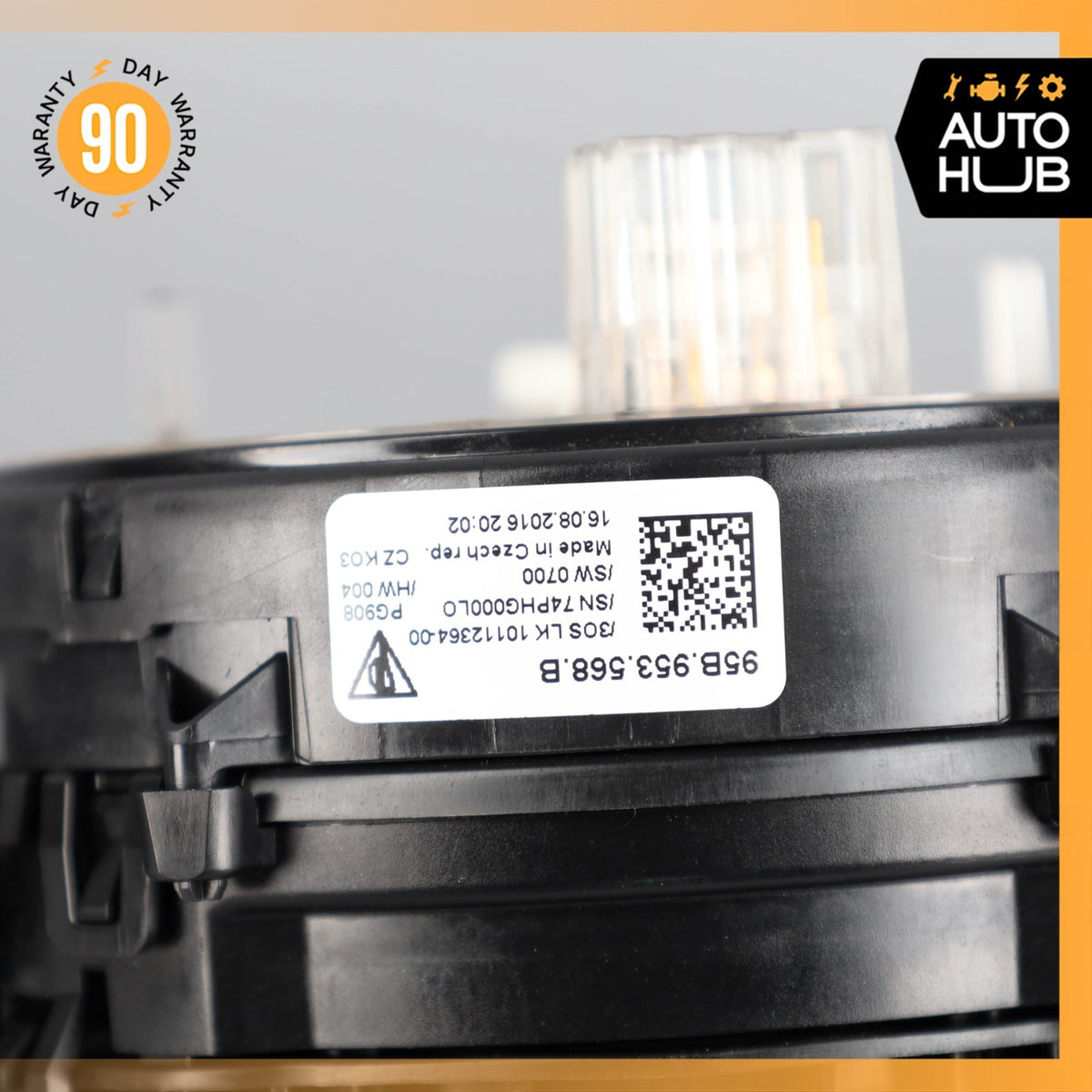 15-18 Porsche Cayenne 958 Steering Column Clockspring Switch 95B953507BS OEM - photo 14