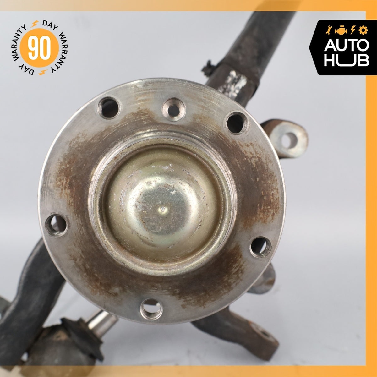 01-10 Bentley Arnage Azure Brooklands Front Left Spindle Knuckle Hub OEM 42k - photo 4
