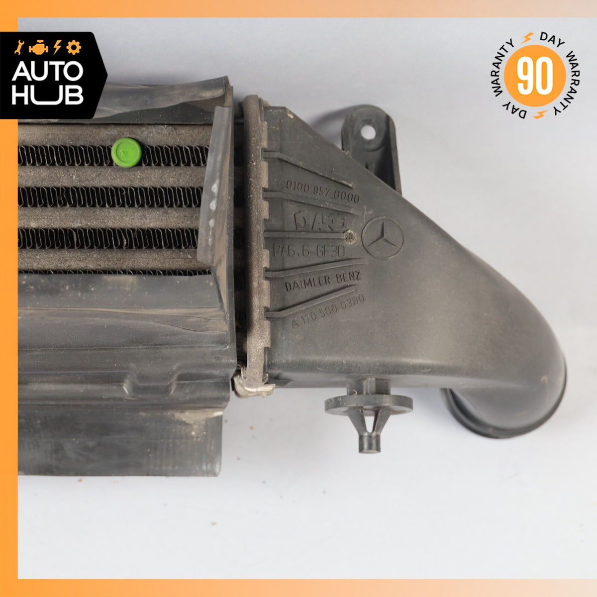 97-00 Mercedes R170 SLK230 Intercooler Air Cooler Radiator 1705000300 OEM - photo 7