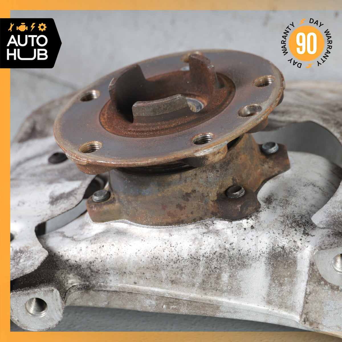 11-18 Porsche Cayenne 958 Front Right Knuckle Spindle 7P0615312B OEM - photo 7