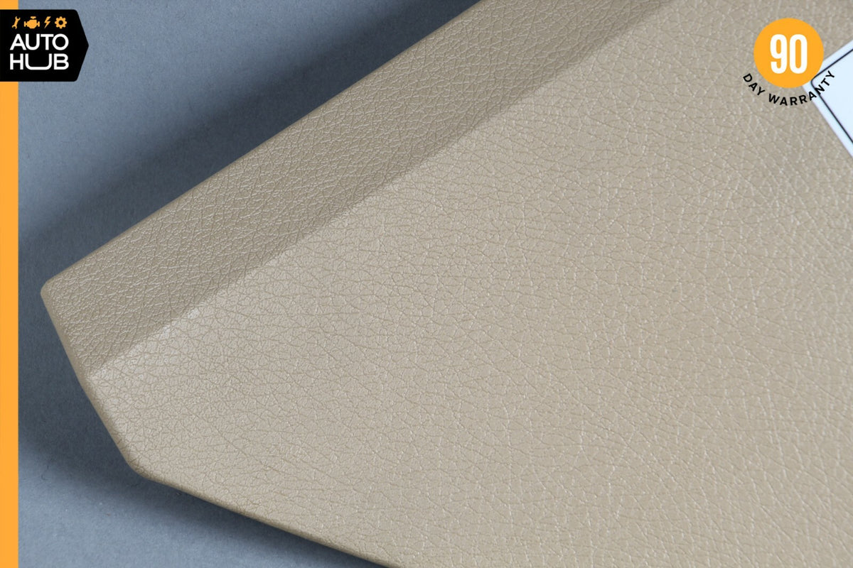 03-09 Mercedes W211 E320 E500 Left Side Dashboard Trim Cover Panel Beige OEM - photo 4