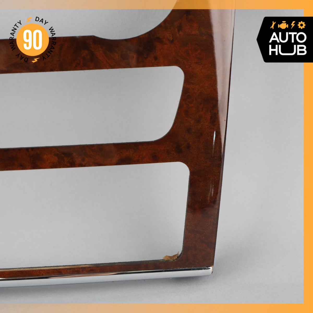 06-12 Mercedes W164 ML63 AMG GL550 Center Console Control Trim Bezel Wood OEM - photo 5