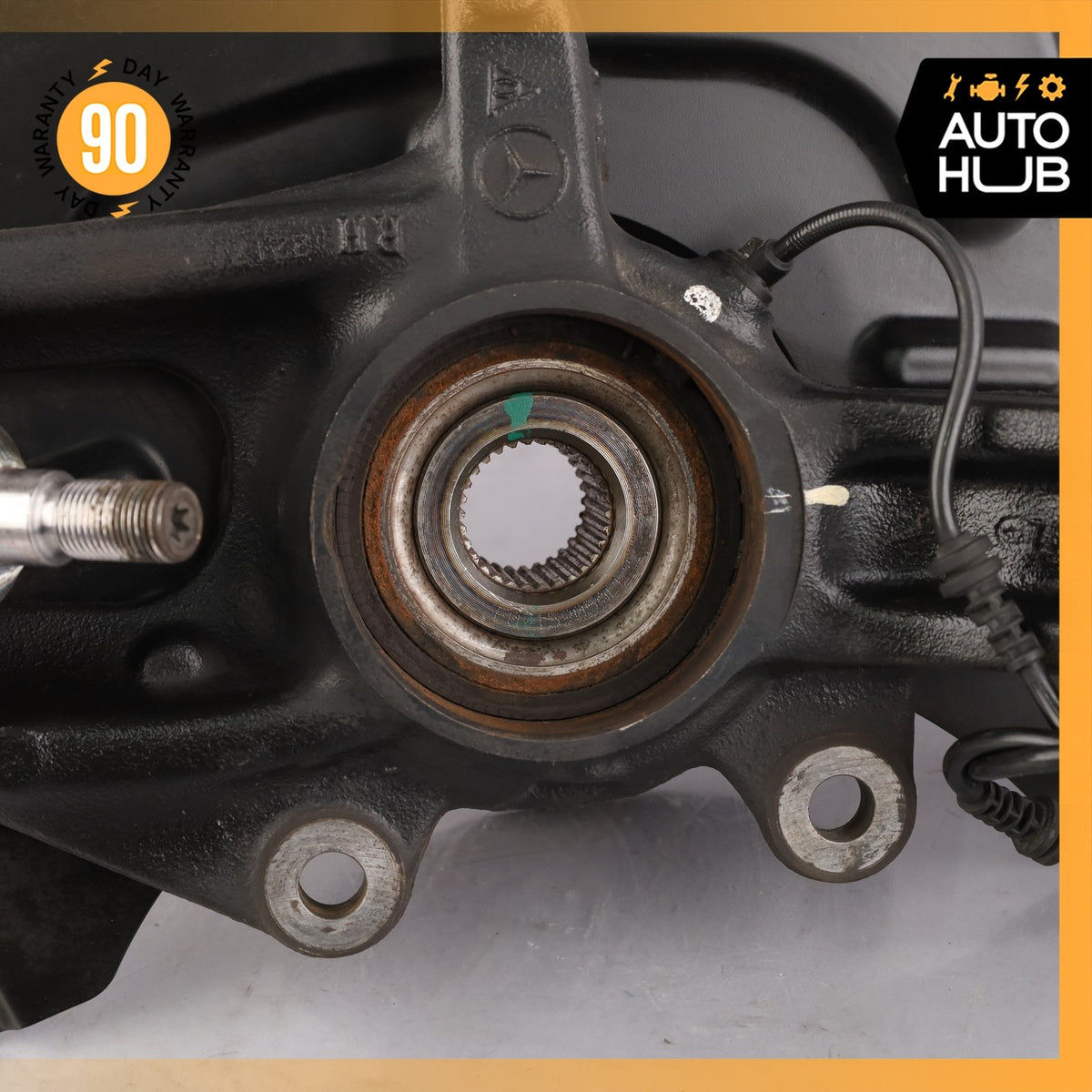 07-11 Mercedes W164 ML63 AMG Front Right Passenger Side Spindle Knuckle Hub OEM - photo 13
