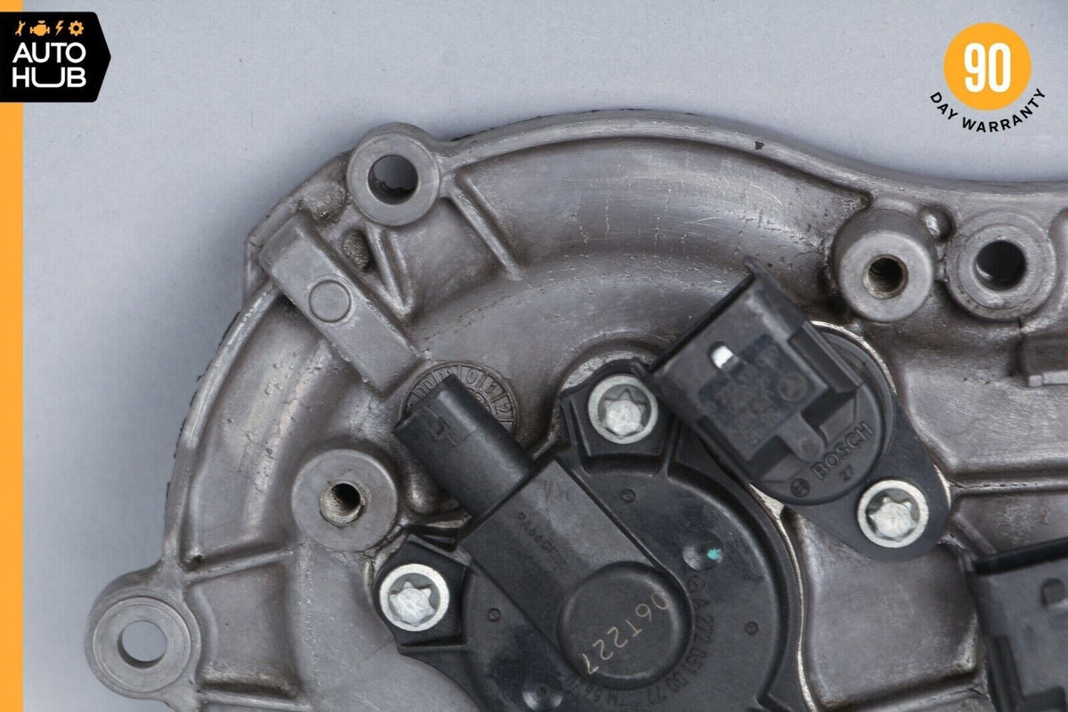 Mercedes W221 S550 E350 Front Left Side Engine Timing Chain Cover Plate OEM - photo 4