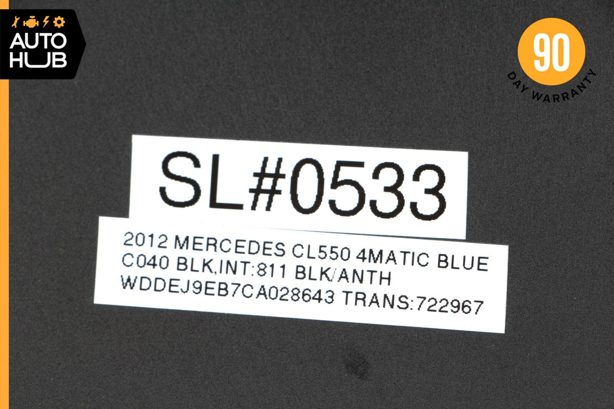 10-14 Mercedes W216 CL550 Front Left or Right Seat Contour Control Module 74k - photo 9
