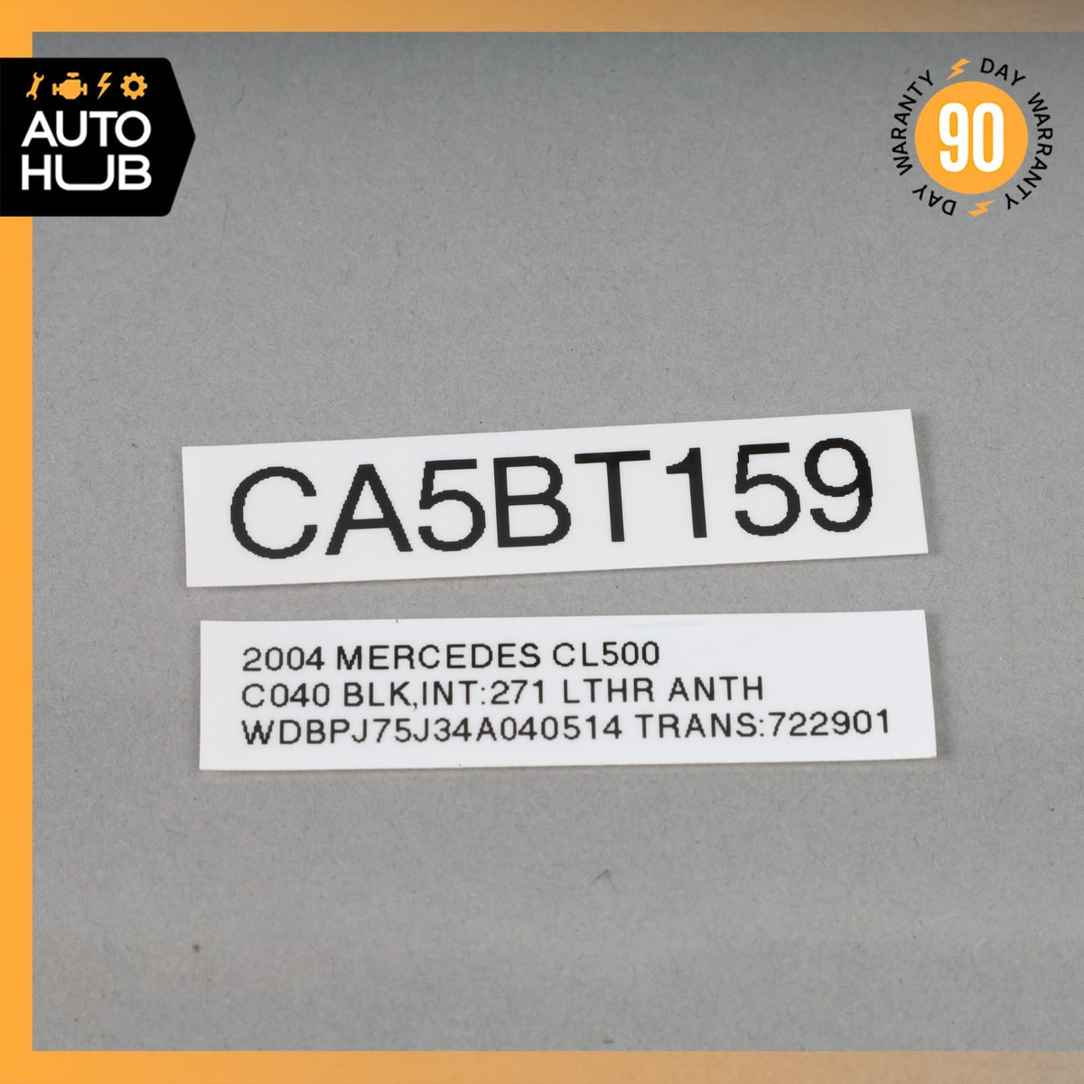 03-06 Mercedes W215 CL500 CL55 AMG Front Right Door Window Regulator Motor OEM - photo 23