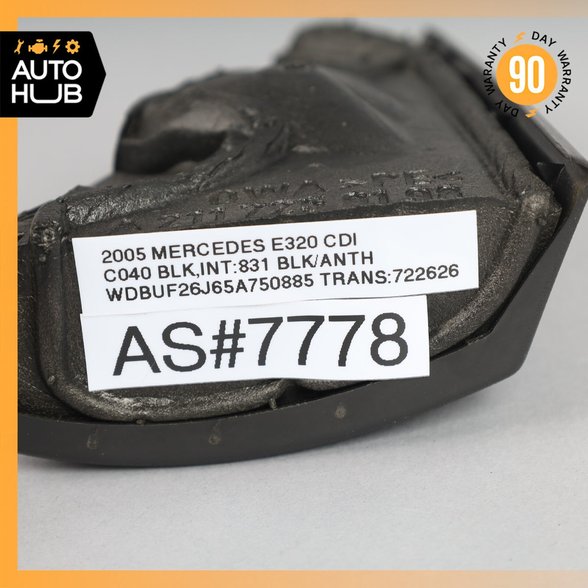 03-06 Mercedes W211 E320 E550 Tweeter Speaker Cover Left Driver Side Black OEM - photo 12