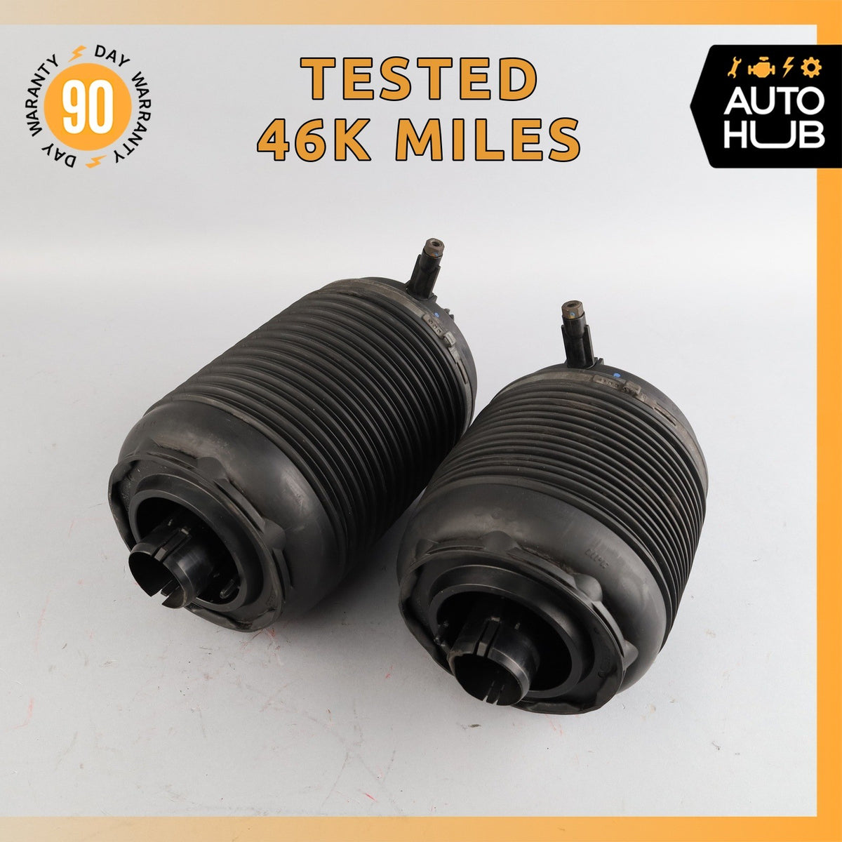 Porsche Macan 95B Rear Air Ride Shock Absorber Bag Set OEM - photo 1
