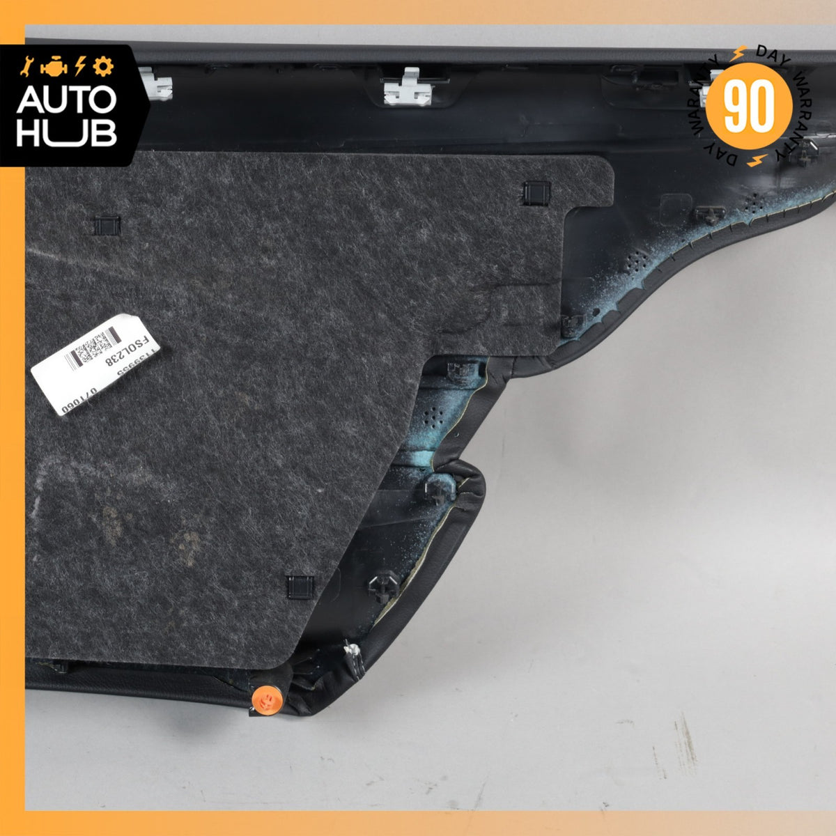 18-23 Mercedes W238 E400 E450 Coupe Door Panel Rear Left Side Black OEM - photo 13