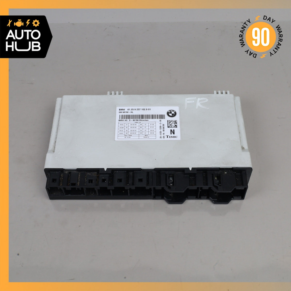 11-16 BMW F10 ActiveHybrid 5 Left or Right Seat Memory Control Module OEM - photo 3