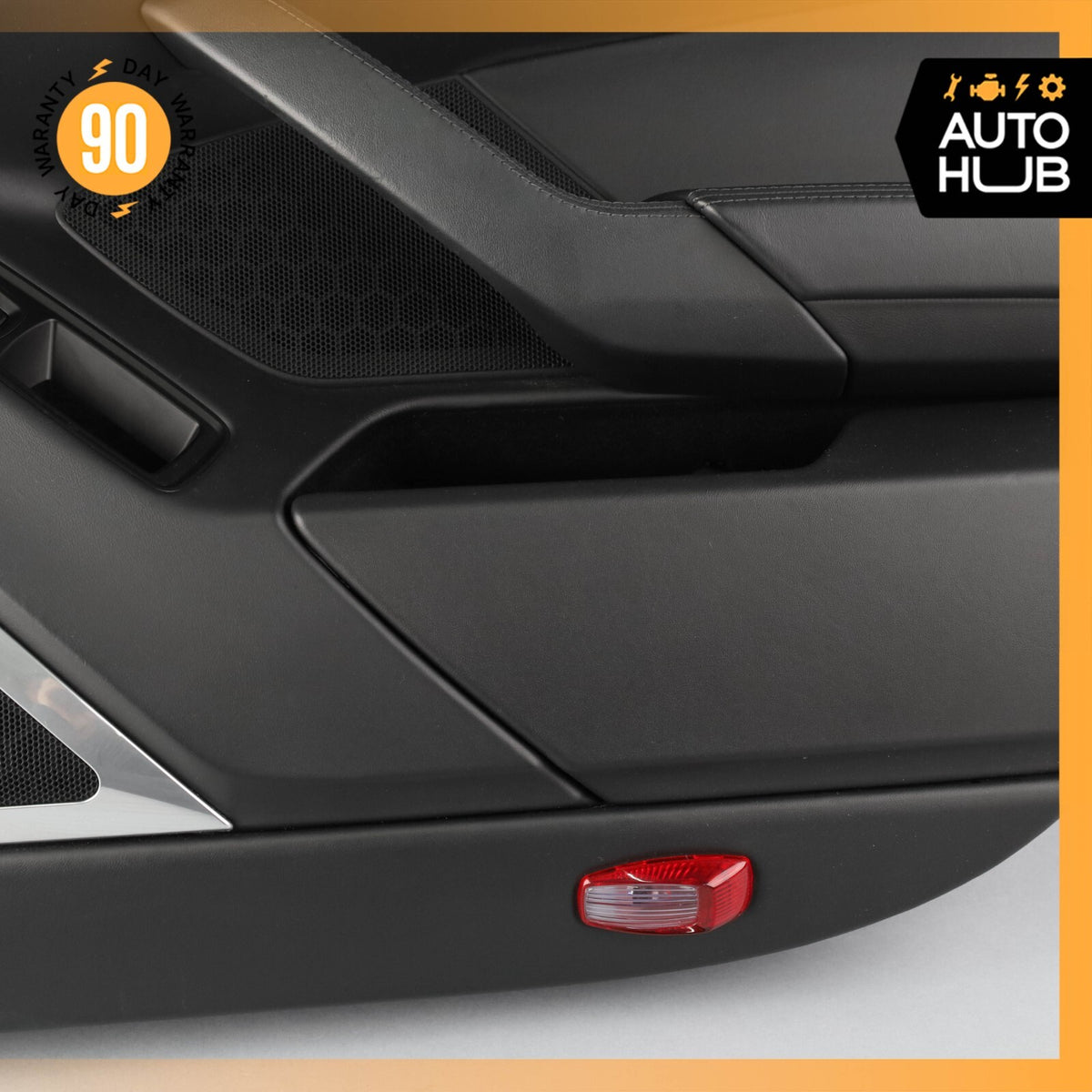 Porsche Panamera 970 Turbo Front Right Side Interior Door Panel Leather OEM 87k - photo 6