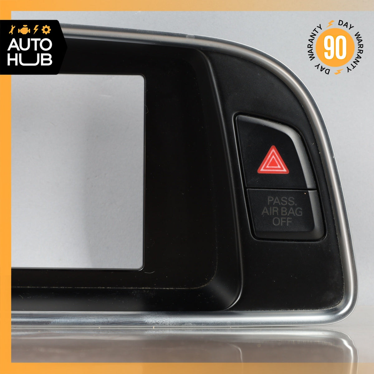 09-12 Audi 8R Q5 Dashboard Display Screen Trim Bezel Cover OEM - photo 2