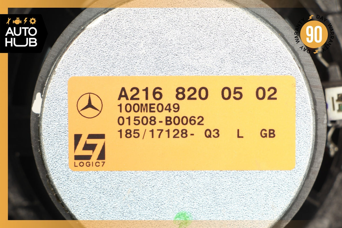 07-14 Mercedes W216 CL550 CL63 Rear Left Driver Side Door Speaker Tweeter OEM - photo 11