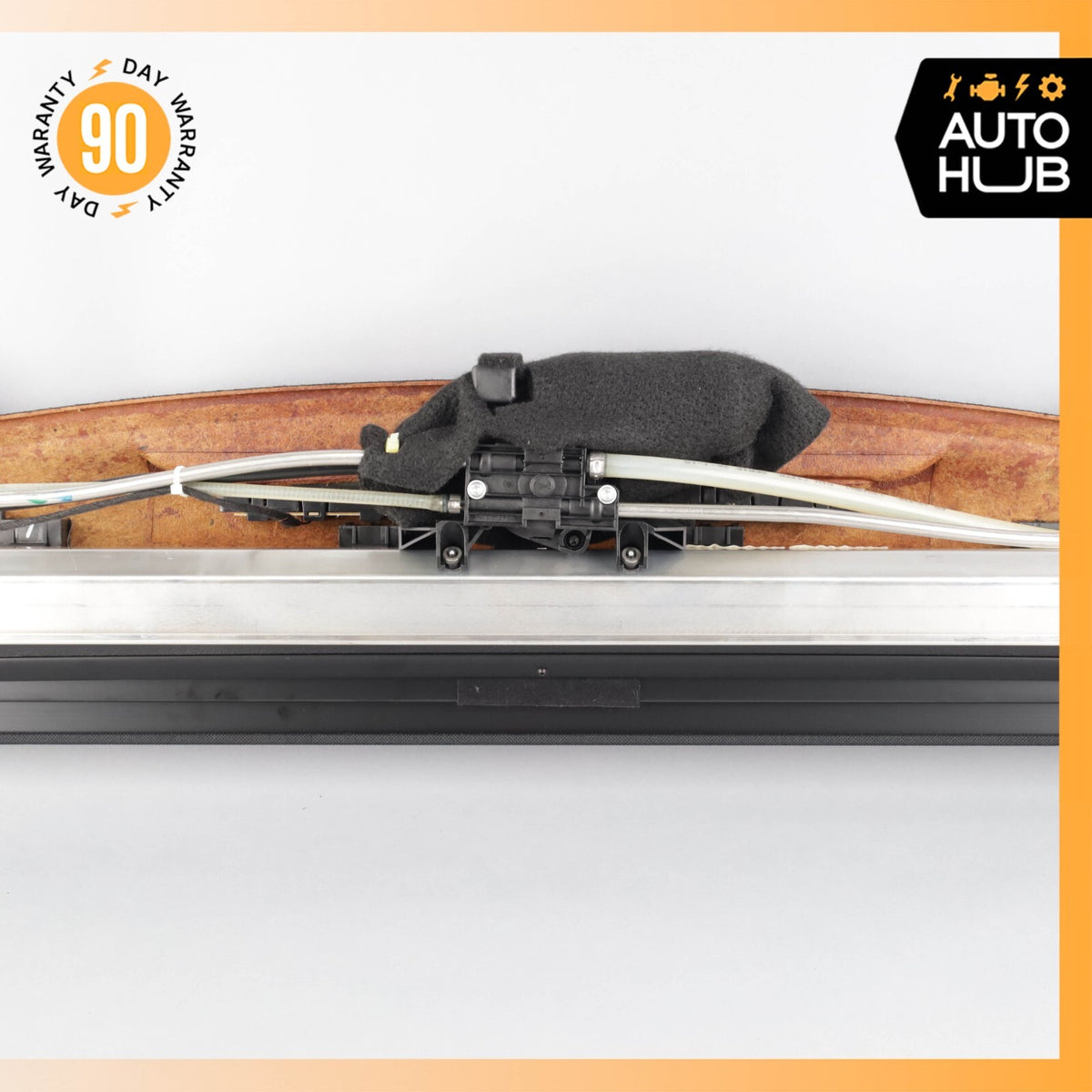 10-13 Mercedes W221 S550 Rear Window Sun Shade Screen Roller Blind w/ Trim OEM - photo 9