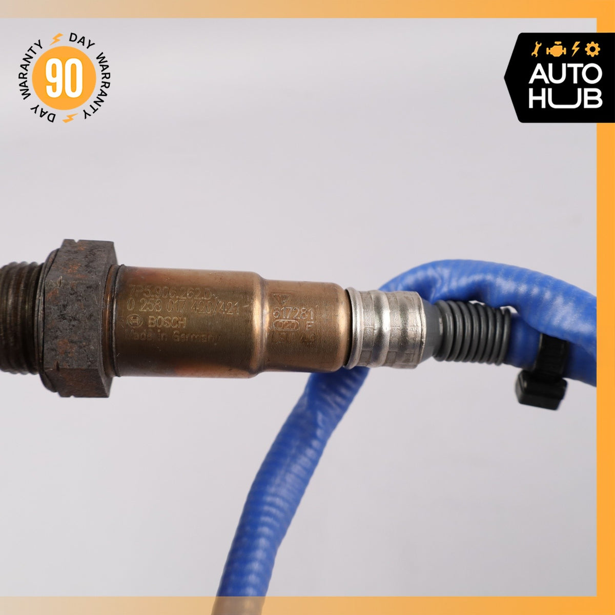 11-18 Porsche Cayenne 958 Turbo 4.8L Oxygen O2 Sensor Lambda Set of 4 OEM - photo 17